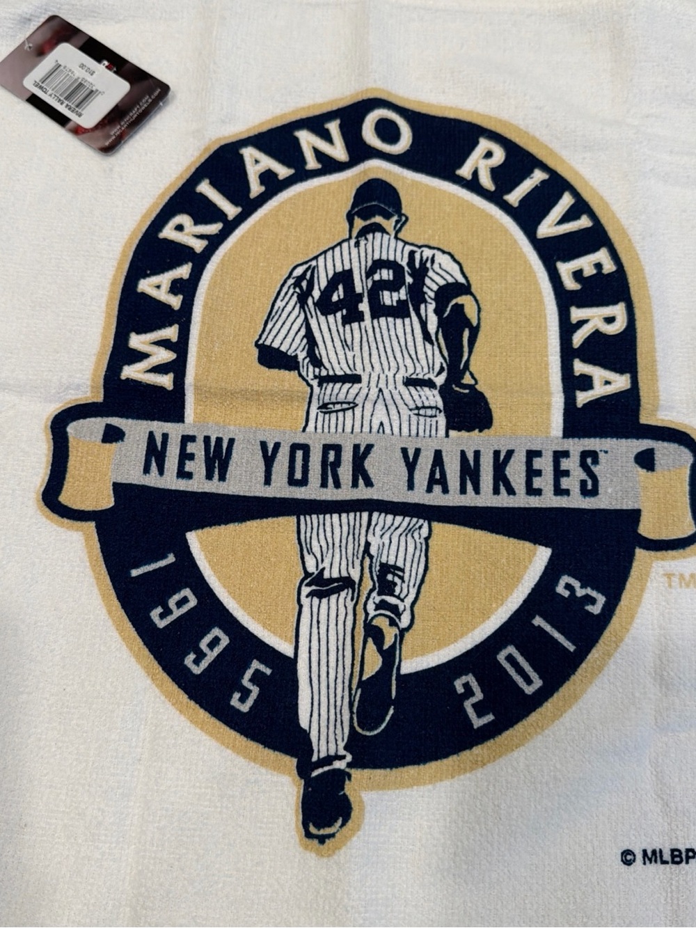 Mariano Rivera New York Yankees Rally Towel 2013 RARE NWT 18 x 14.5